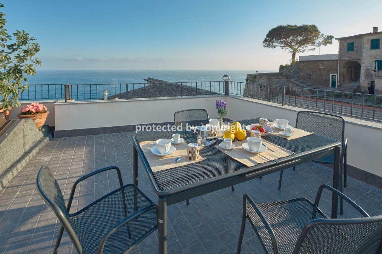 Luxury Penthouse Sea View Villa Corniglia Exterior foto