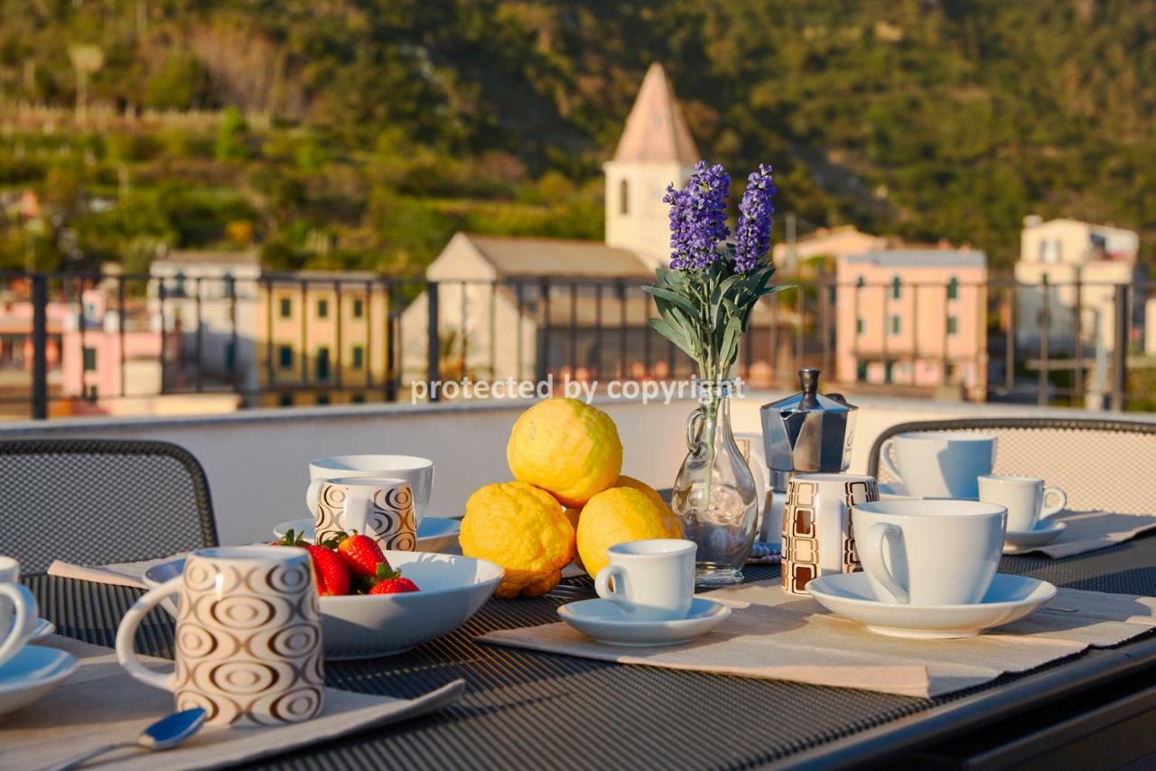 Luxury Penthouse Sea View Villa Corniglia Exterior foto