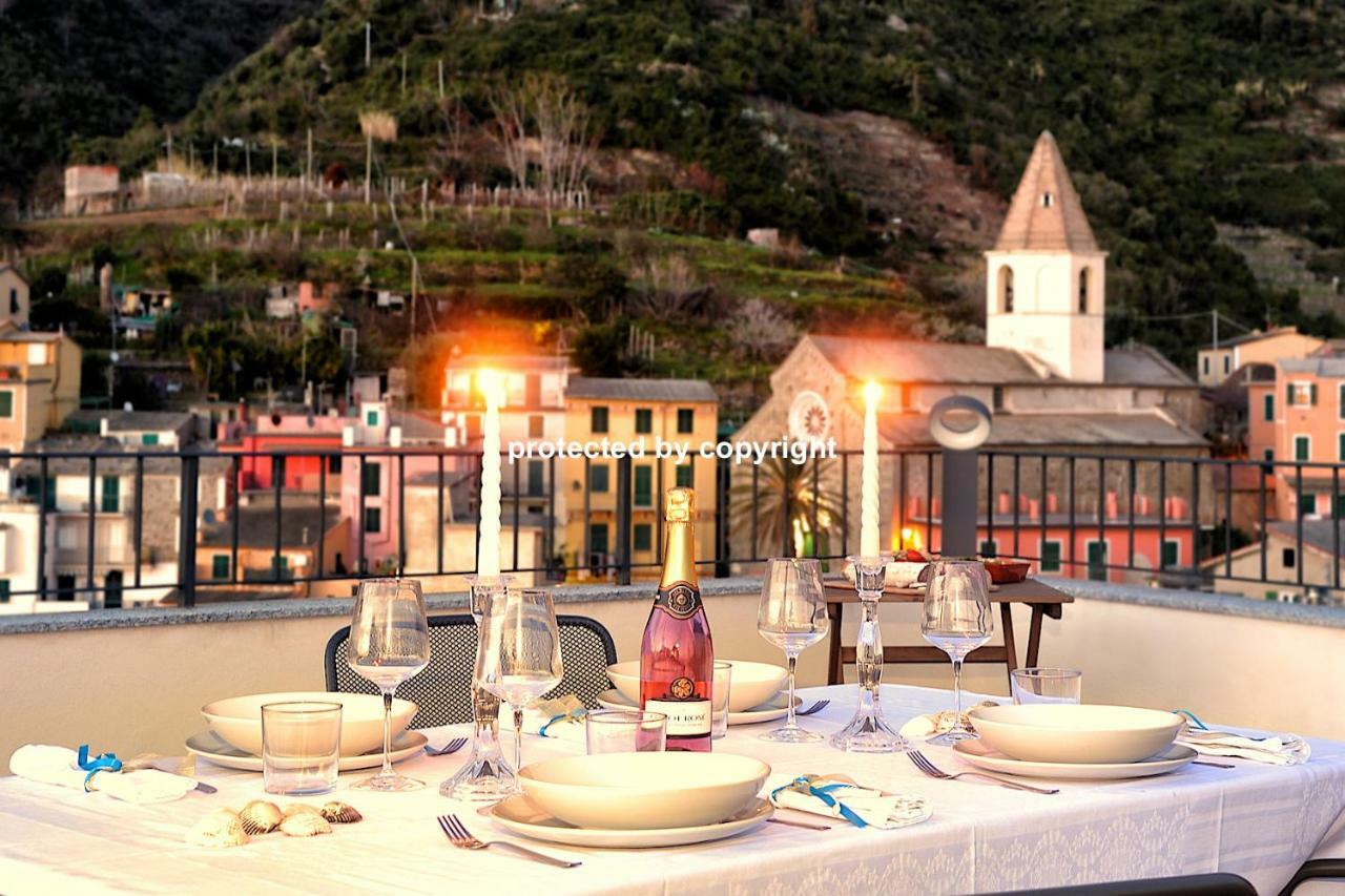 Luxury Penthouse Sea View Villa Corniglia Exterior foto